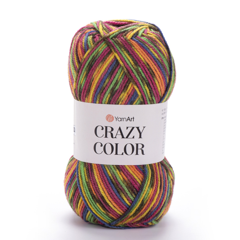 Crazy Color příze 5 x 100 g Crazy Color příze 5 x 100 g